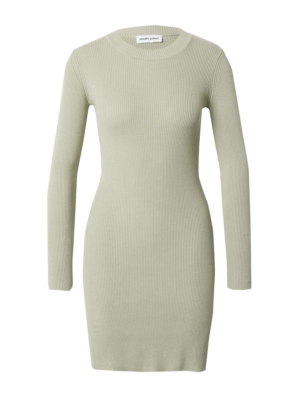 STUDIO SELECT STUDIO SELECT Pletena obleka 'Ashley'  pastelno zelena