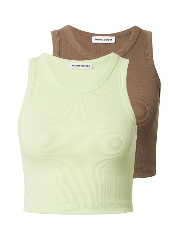 STUDIO SELECT STUDIO SELECT Top 'Marlene'  temno rjava / limeta