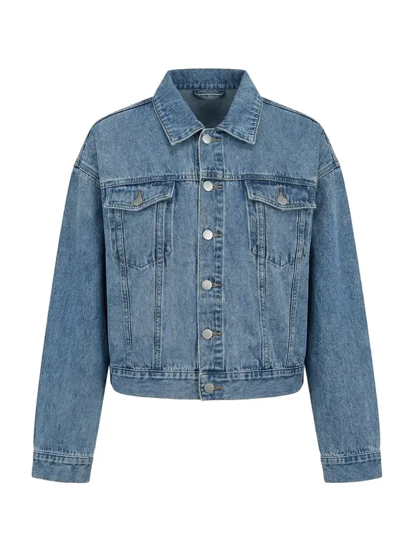 studioselect studioselect Prehodna jakna 'Leandra'  moder denim