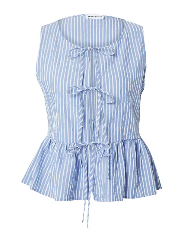 studioselect studioselect Top 'Jessa'  modra / bela