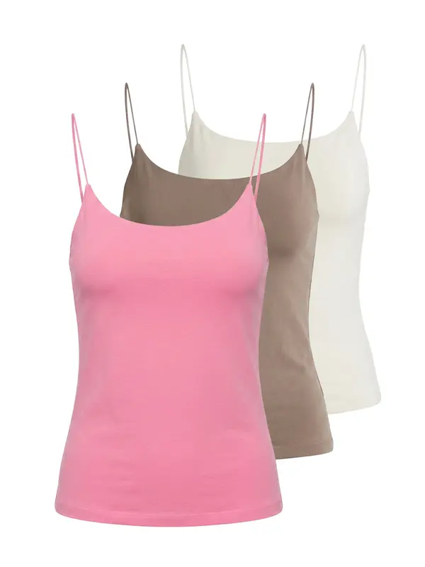 studioselect studioselect Top 'Lena'  rjava / pitaja / off-bela