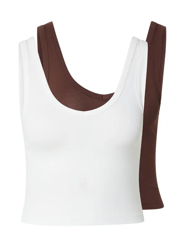 studioselect studioselect Top 'Pina'  rjava / bela