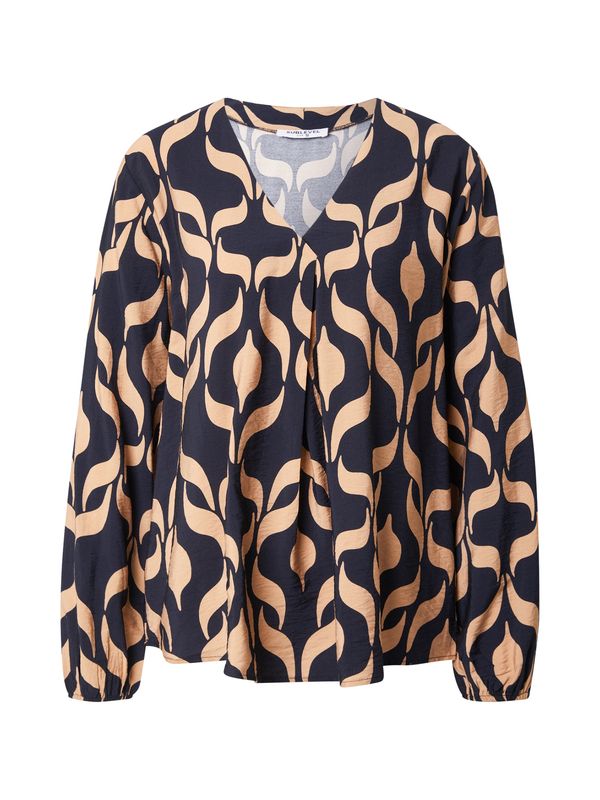 Sublevel Sublevel Bluza  bež / temno modra