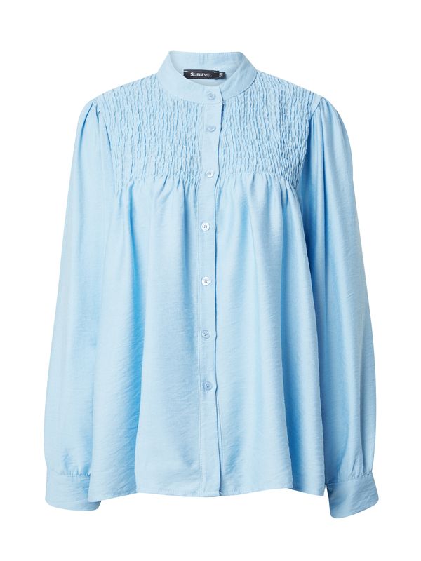 Sublevel Sublevel Bluza  svetlo modra