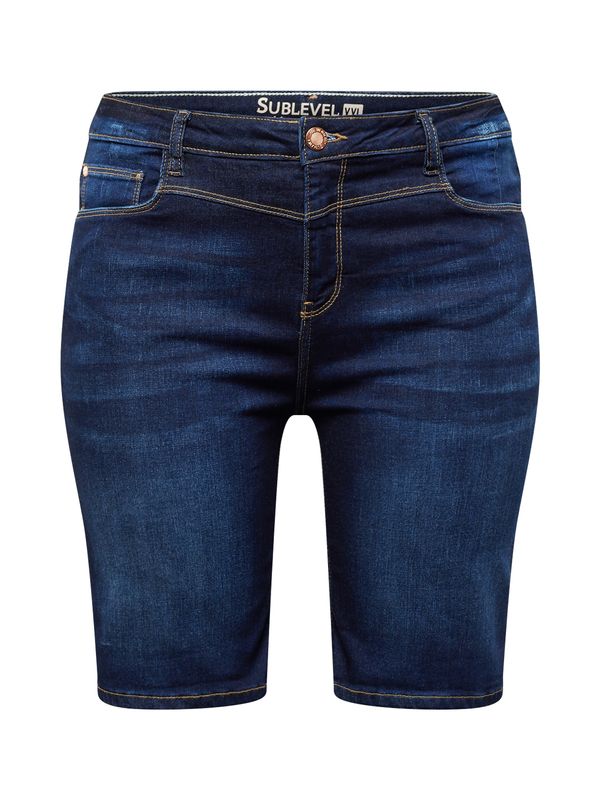 Sublevel Sublevel Kavbojke  temno modra