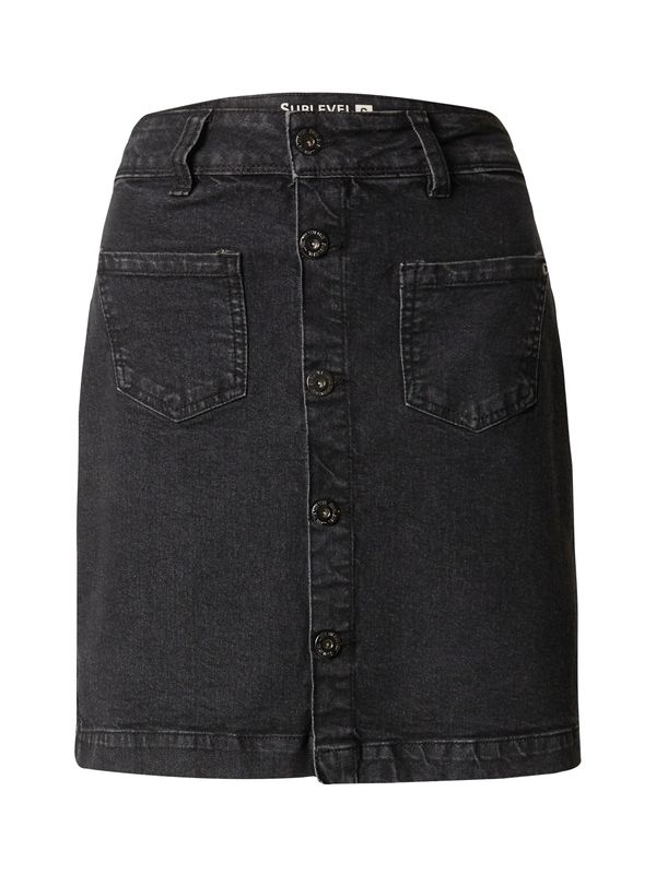 Sublevel Sublevel Krilo  črn denim