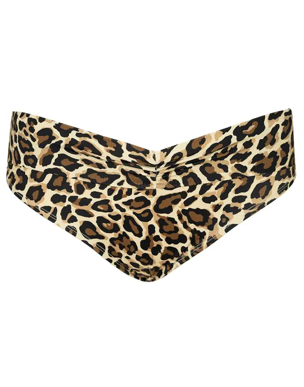 SugarShape SugarShape Bikini hlačke 'Monaco'  bež / pesek / rjava / črna