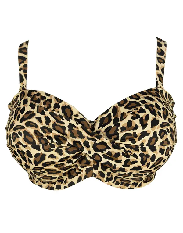 SugarShape SugarShape Bikini zgornji del 'Monaco'  bež / pikčasto rjava