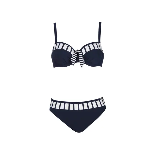 SUNFLAIR SUNFLAIR Bikini  mornarska / bela