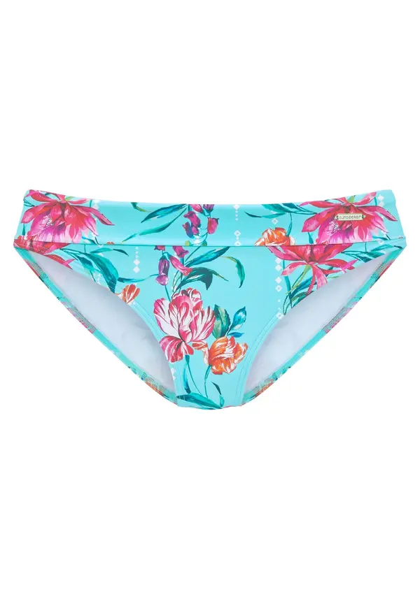 SUNSEEKER SUNSEEKER Bikini hlačke  azur / smaragd / temno oranžna / roza