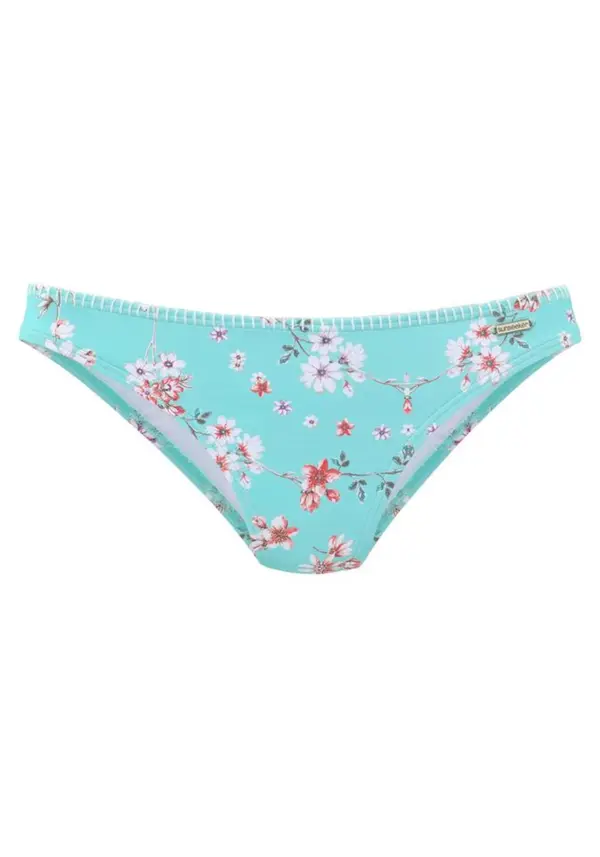 SUNSEEKER SUNSEEKER Bikini hlačke 'Ditsy'  svetlo modra / mešane barve