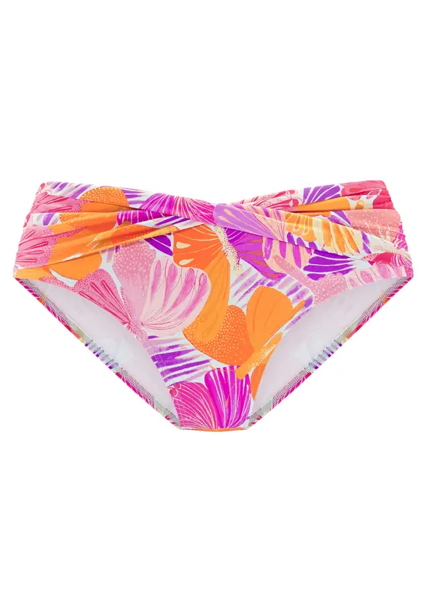 SUNSEEKER SUNSEEKER Bikini hlačke  lila / oranžna / bela