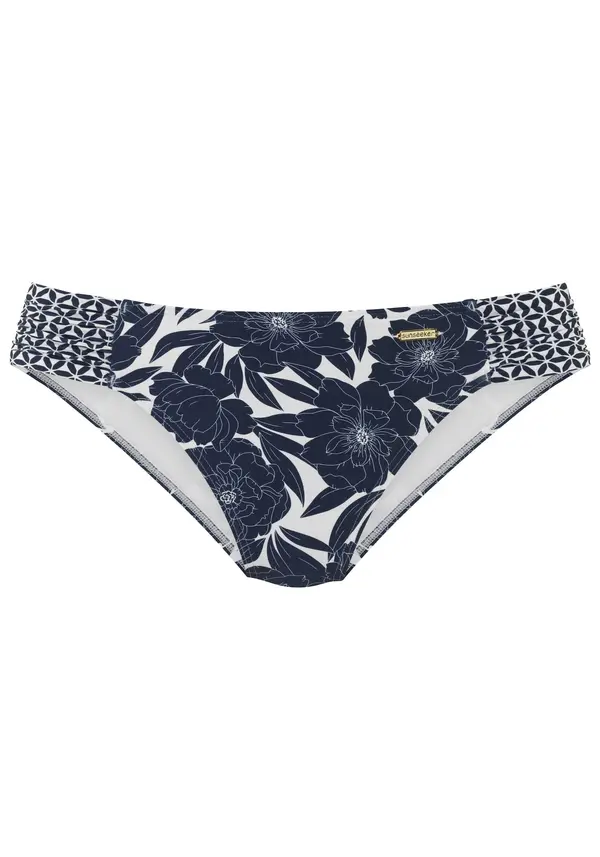SUNSEEKER SUNSEEKER Bikini hlačke  marine / bela