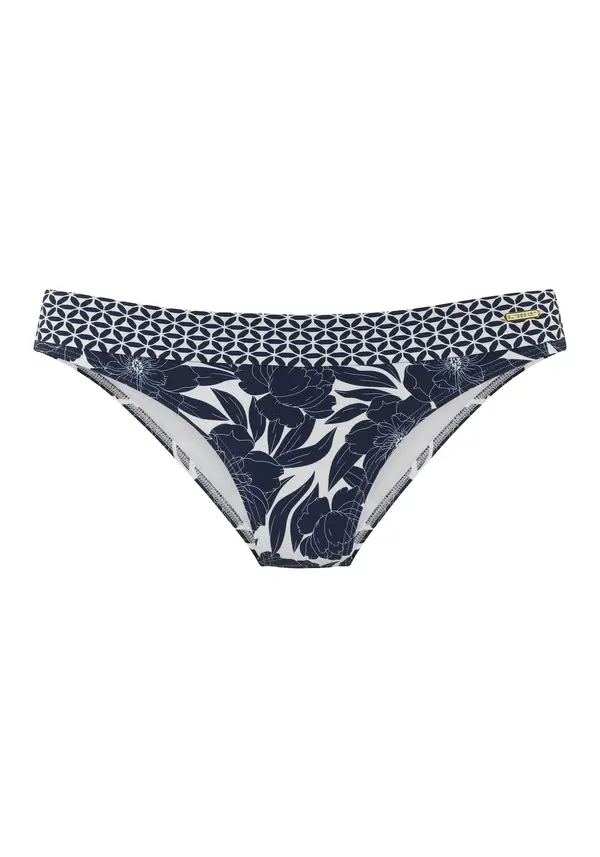SUNSEEKER SUNSEEKER Bikini hlačke  marine / bela