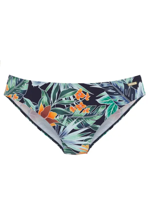 SUNSEEKER SUNSEEKER Bikini hlačke  marine / svetlo modra / zelena / oranžna