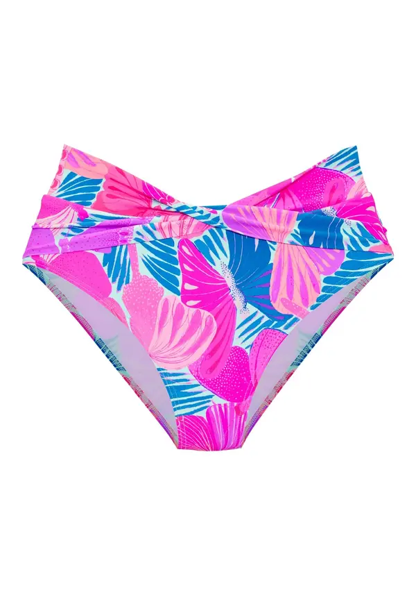 SUNSEEKER SUNSEEKER Bikini hlačke  modra / voda / orhideja / neonsko lila