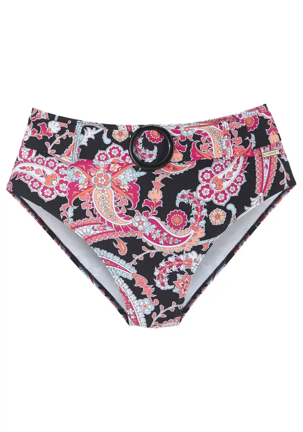 SUNSEEKER SUNSEEKER Bikini hlačke  pastelno modra / roza / črna / bela