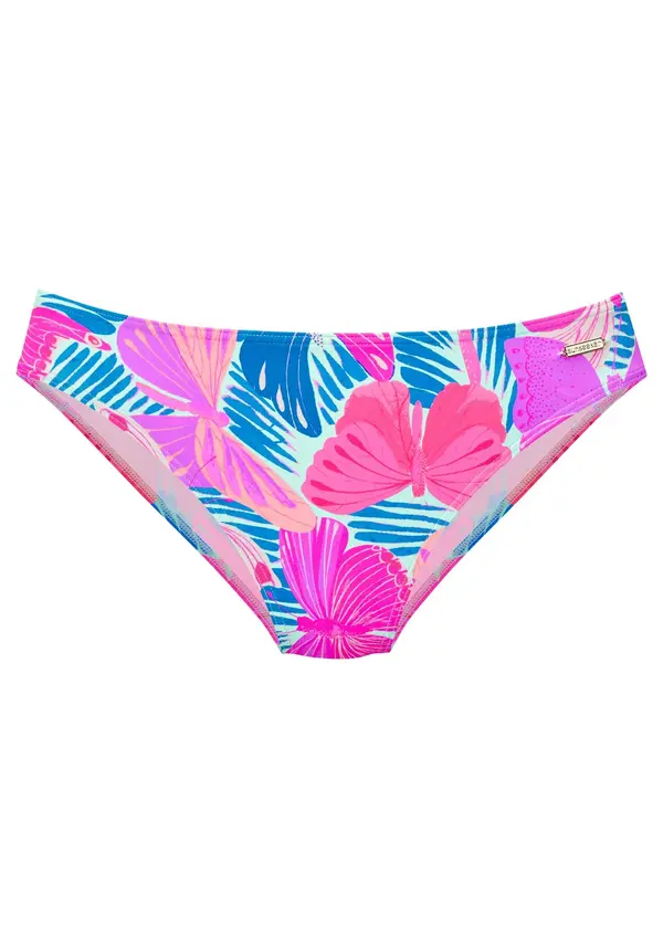 SUNSEEKER SUNSEEKER Bikini hlačke  voda / temno modra / lila / roza