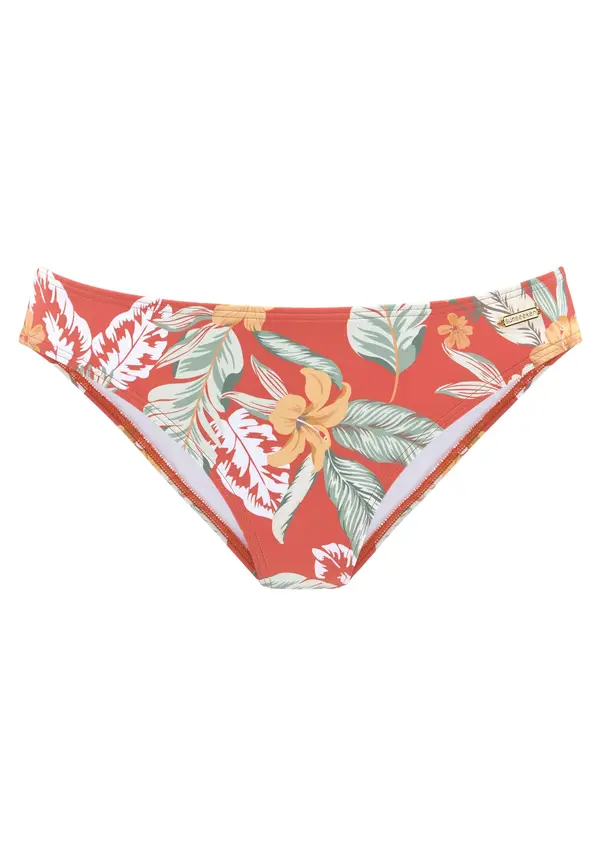 SUNSEEKER SUNSEEKER Bikini hlačke  zelena / oranžna / bela