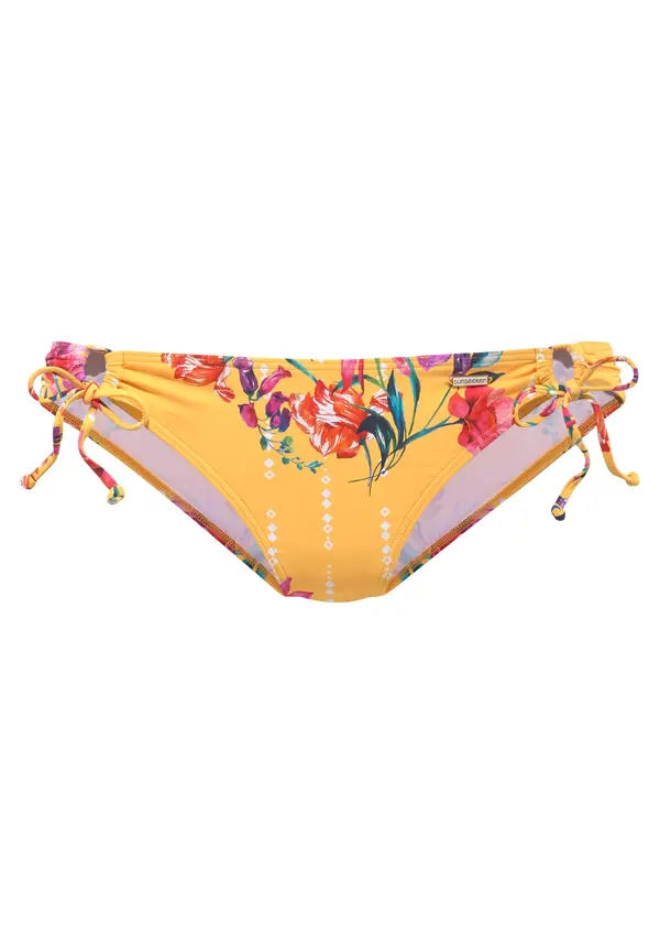 SUNSEEKER SUNSEEKER Bikini hlačke  zlato-rumena / zelena / roza / rdeča