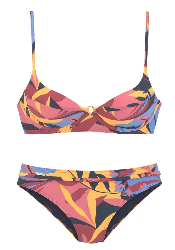 SUNSEEKER SUNSEEKER Bikini  marine / dimno modra / žafran / malina / rosé