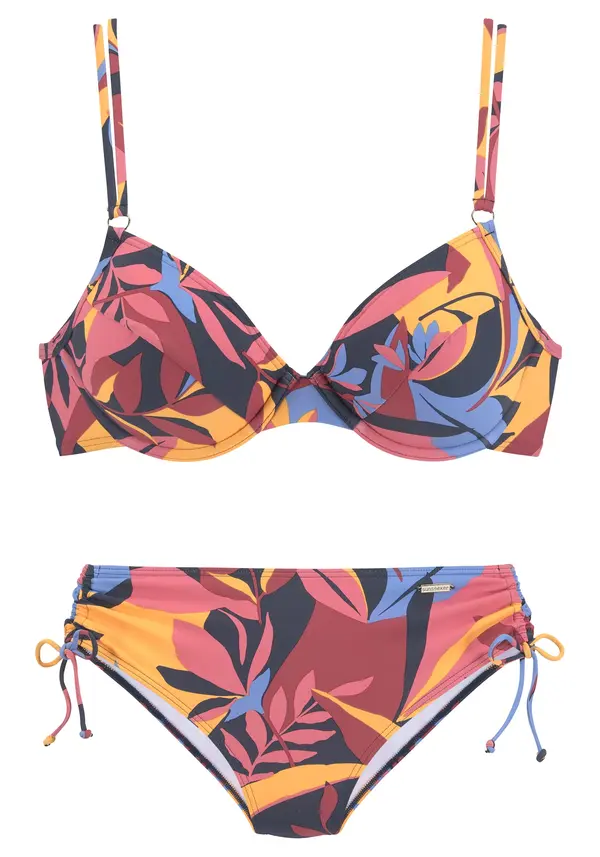SUNSEEKER SUNSEEKER Bikini  modra / apno / pitaja / staro roza