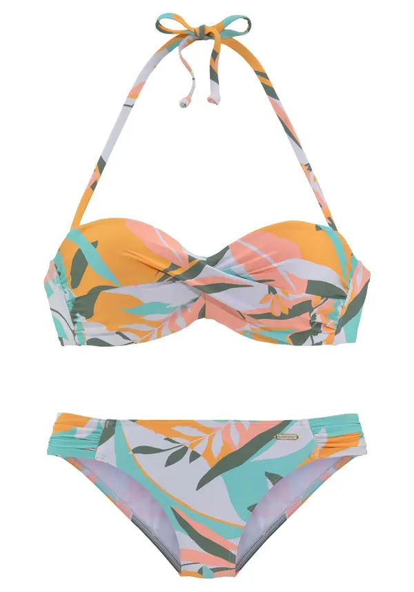 SUNSEEKER SUNSEEKER Bikini  svetlo modra / majnica / oranžna