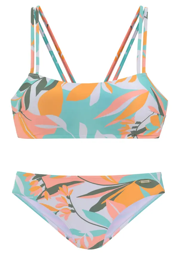 SUNSEEKER SUNSEEKER Bikini  turkizna / jelka / svetlo oranžna / bela