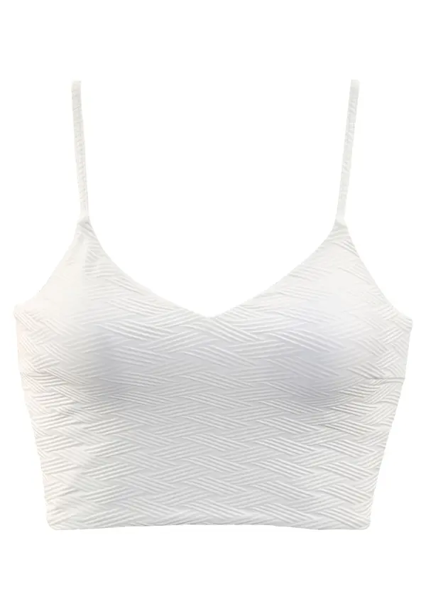 SUNSEEKER SUNSEEKER Bikini zgornji del  bela