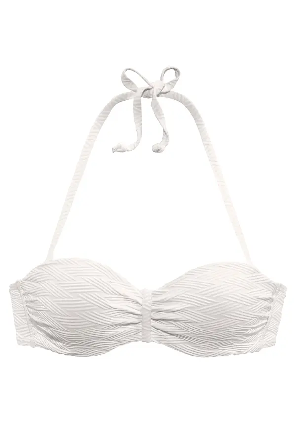 SUNSEEKER SUNSEEKER Bikini zgornji del  bela