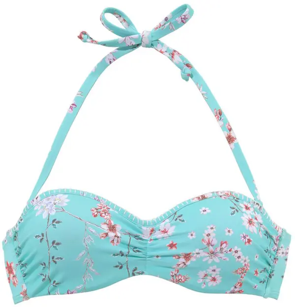 SUNSEEKER SUNSEEKER Bikini zgornji del 'Ditsy'  svetlo modra / mešane barve