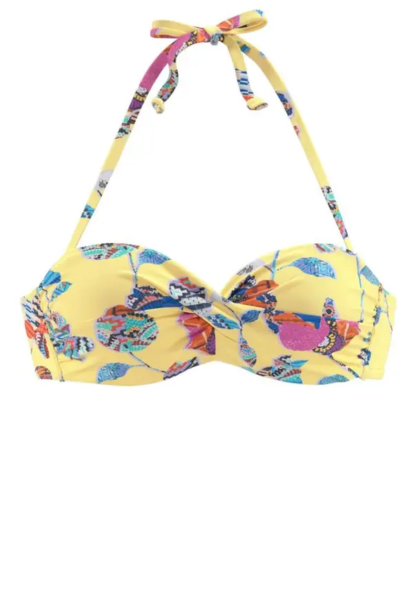 SUNSEEKER SUNSEEKER Bikini zgornji del 'Jam'  rumena / mešane barve