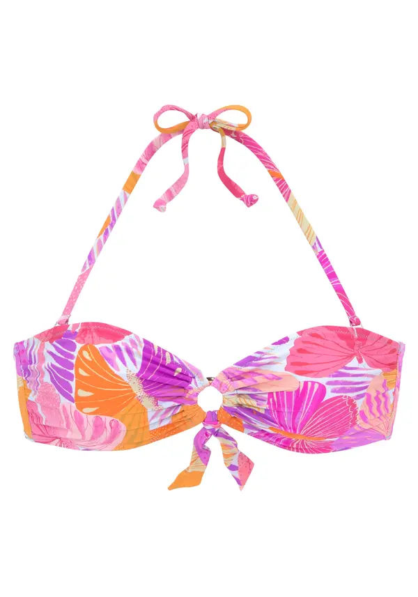 SUNSEEKER SUNSEEKER Bikini zgornji del  lila / oranžna / roza / bela