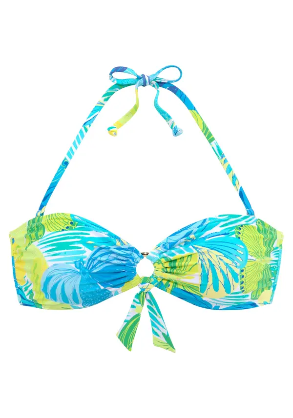 SUNSEEKER SUNSEEKER Bikini zgornji del  modra / rumena / zelena