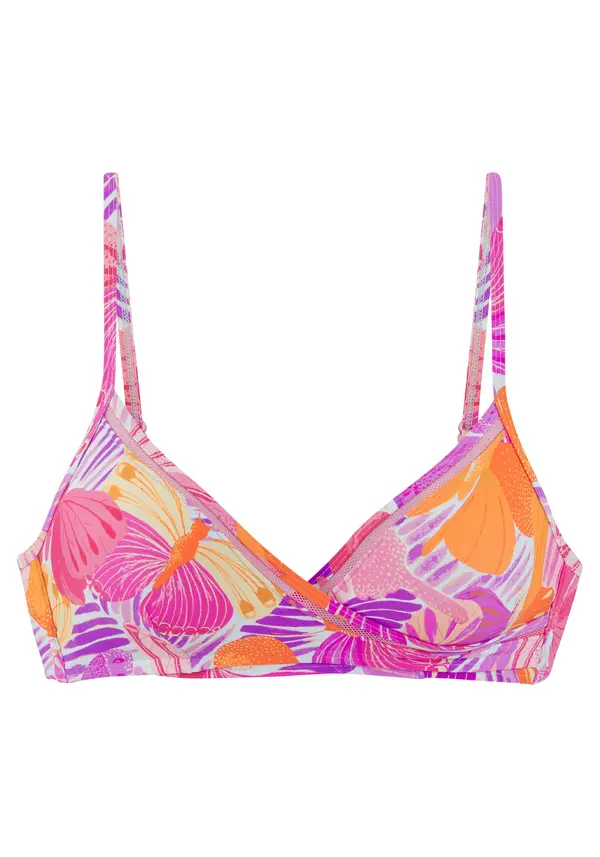 SUNSEEKER SUNSEEKER Bikini zgornji del  temno liila / oranžna / roza / temno roza