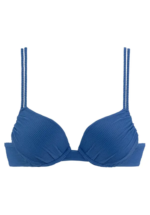 SUNSEEKER SUNSEEKER Bikini zgornji del  temno modra