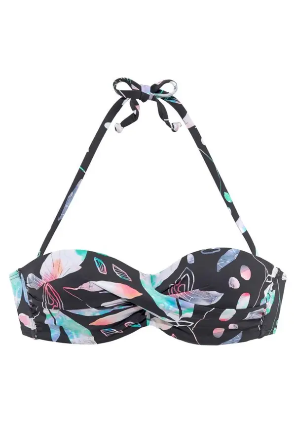 SUNSEEKER SUNSEEKER Bikini zgornji del  turkizna / temno modra / svetlo lila / roza / bela