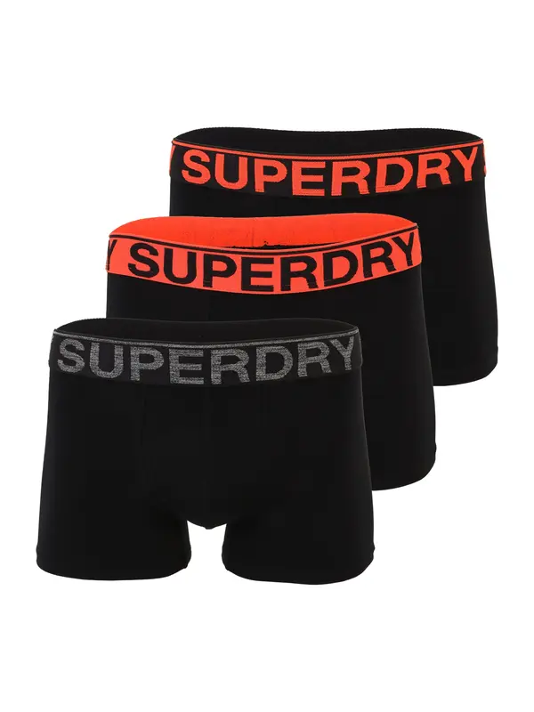 Superdry & Co Superdry & Co Boksarice  pegasto siva / oranžna / črna