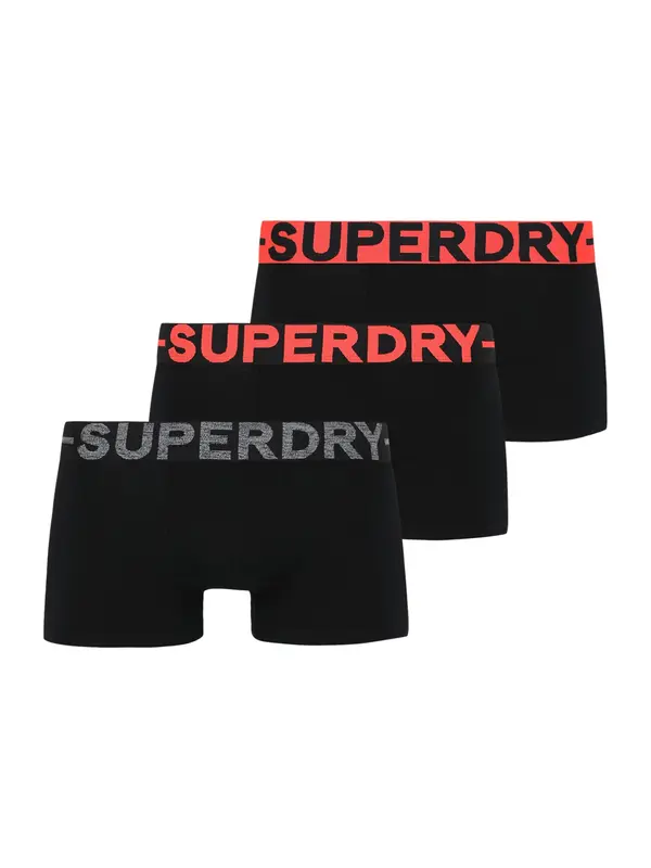 Superdry & Co Superdry & Co Boksarice  pegasto siva / rdeča / črna