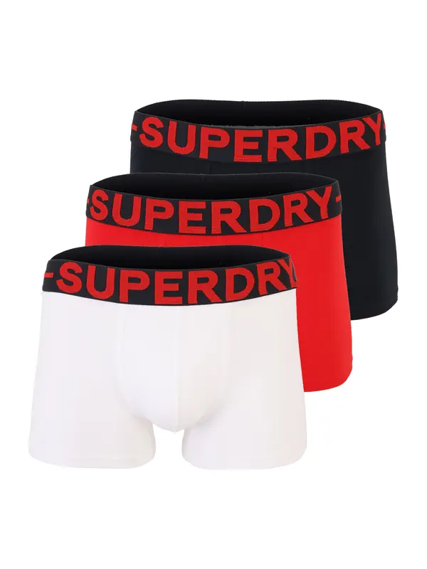 Superdry & Co Superdry & Co Boksarice  rdeča / črna / bela