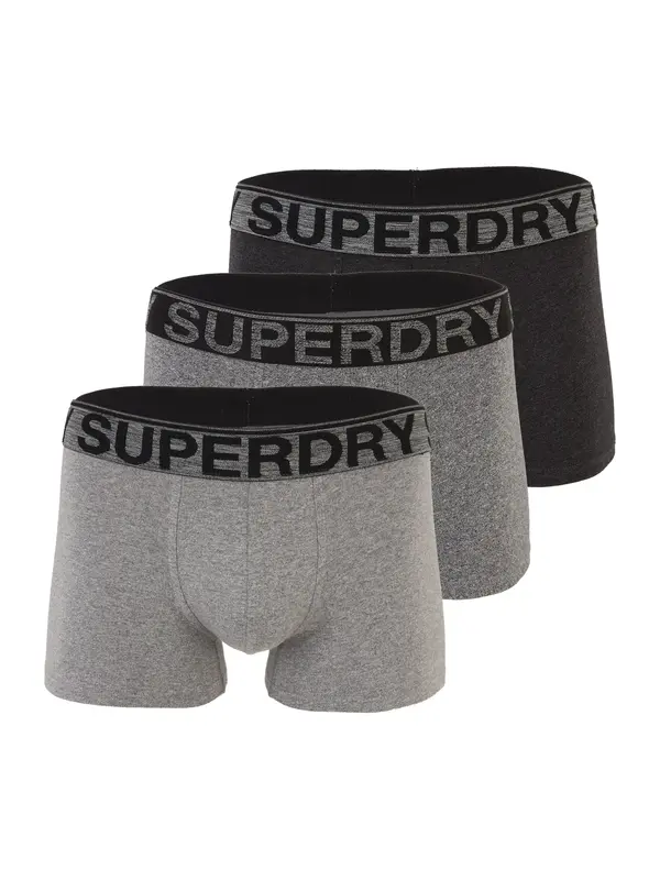 Superdry & Co Superdry & Co Boksarice  siva / antracit / pegasto siva