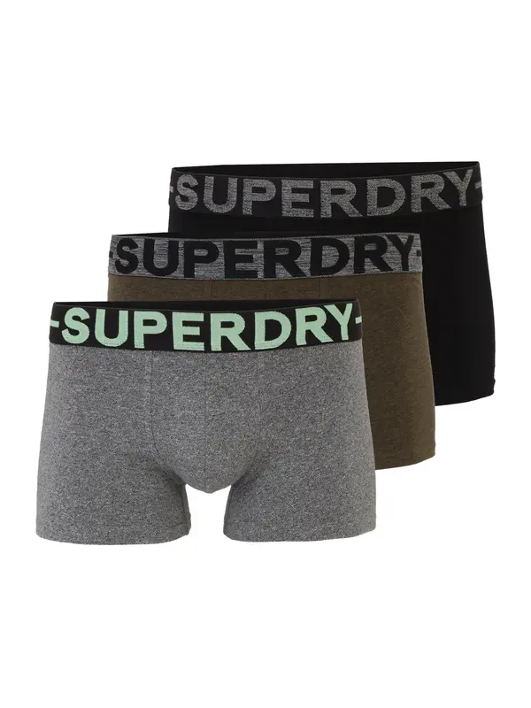 Superdry & Co Superdry & Co Boksarice  siva / oliva / črna