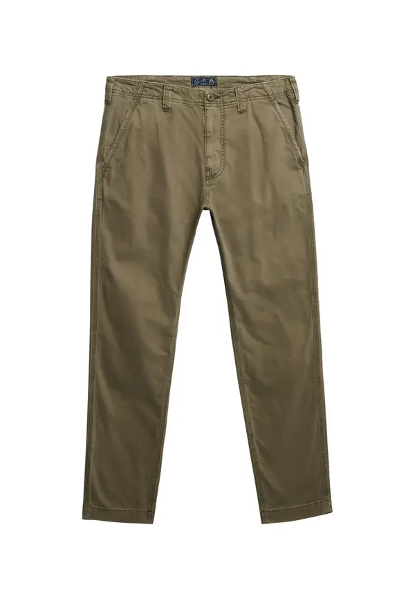 Superdry & Co Superdry & Co Chino hlače  oliva