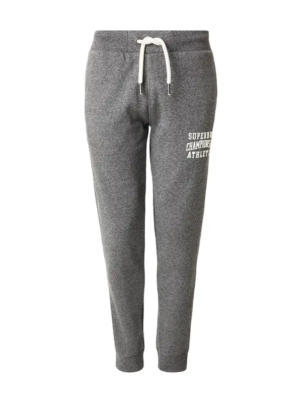 Superdry & Co Superdry & Co Hlače  antracit / bela