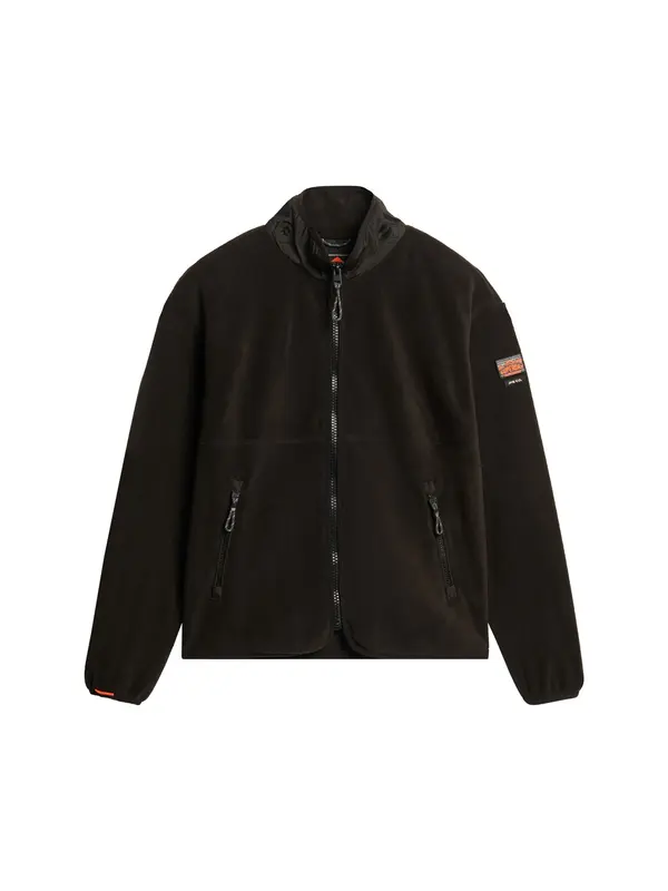 Superdry & Co Superdry & Co Jopa iz flisa  kremna / črna