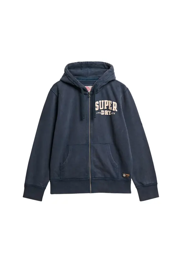 Superdry & Co Superdry & Co Jopa na zadrgo  bež / mornarska