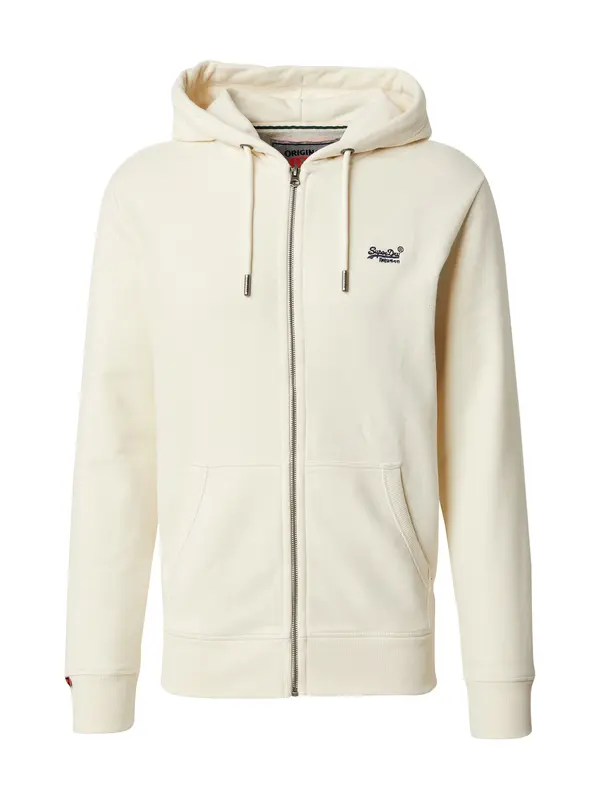 Superdry & Co Superdry & Co Jopa na zadrgo 'Essential'  naravno bela