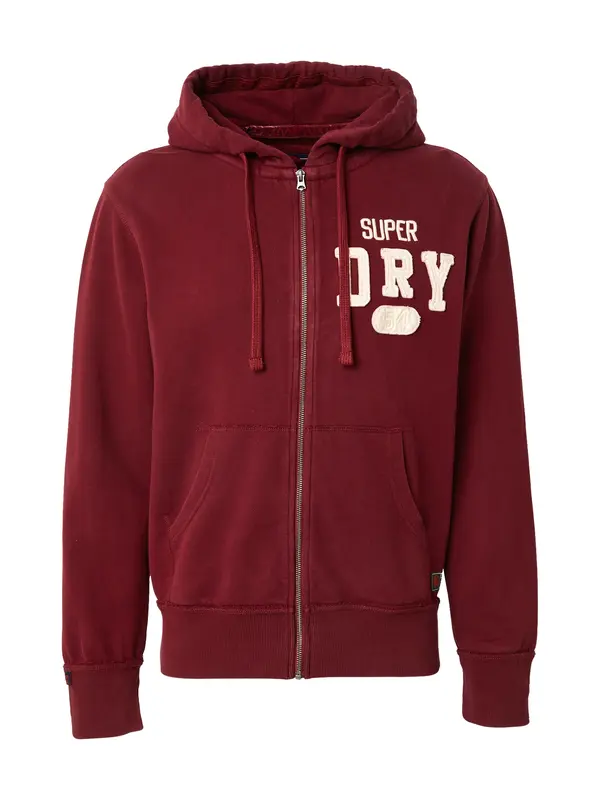 Superdry & Co Superdry & Co Jopa na zadrgo  marine / burgund / bela