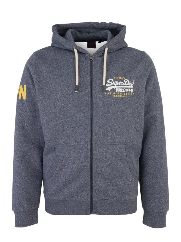 Superdry & Co Superdry & Co Jopa na zadrgo  progasto modra / rumena / bela