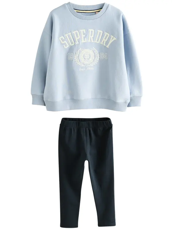 Superdry & Co Superdry & Co Komplet  nočno modra / svetlo modra / bela